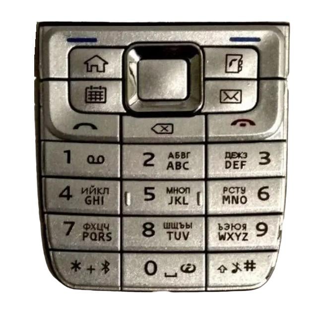 Клавиатура Nokia E51 Silver (000015268)