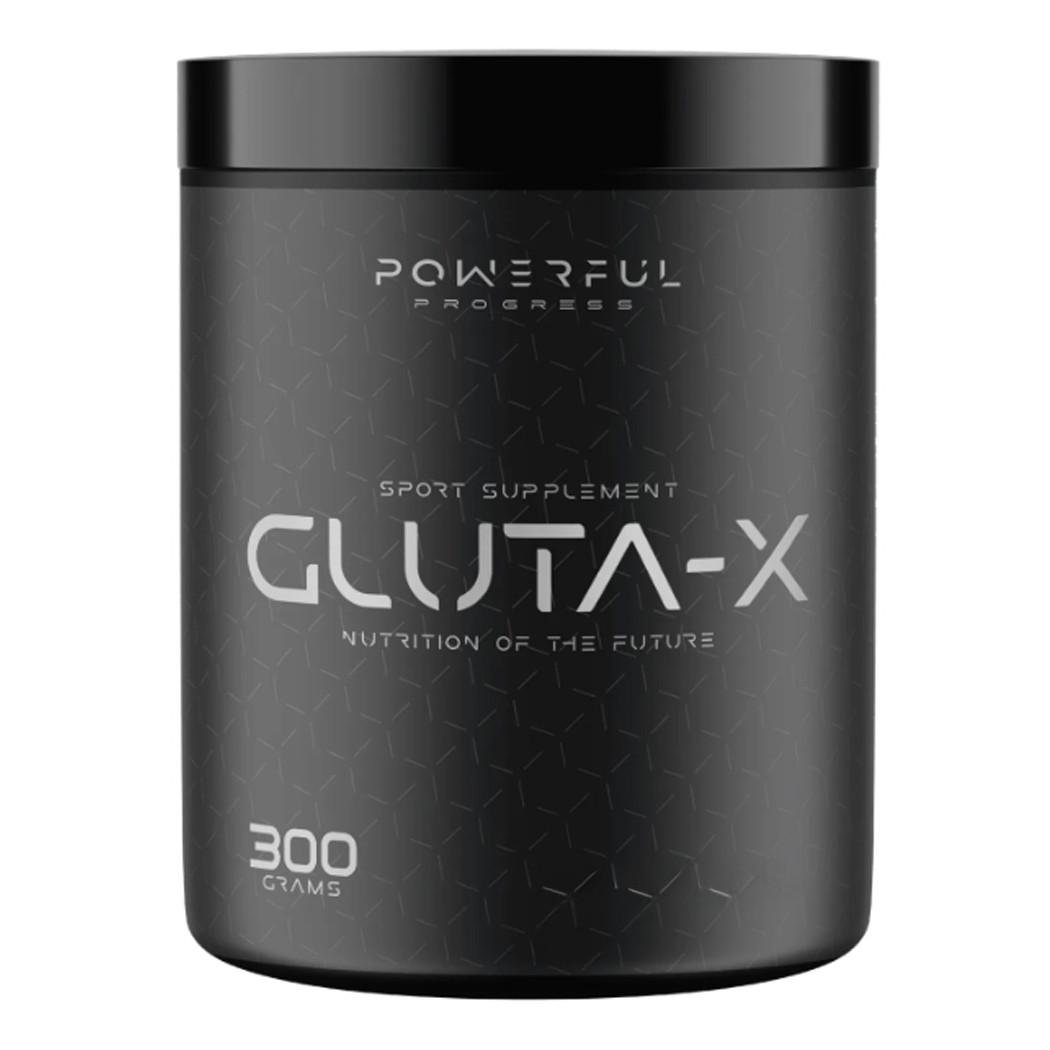 Аминокислота Powerful Progress Gluta-X Клубника 300 г (2487375901)