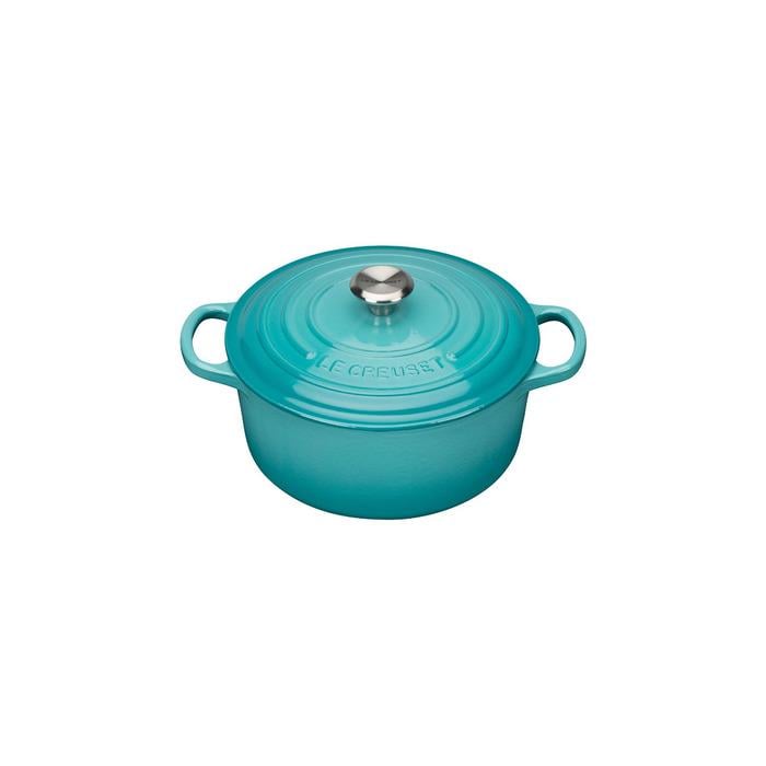 Кастрюля жаропрочная Le Creuset 22 см 3,3 л Бирюзовый
