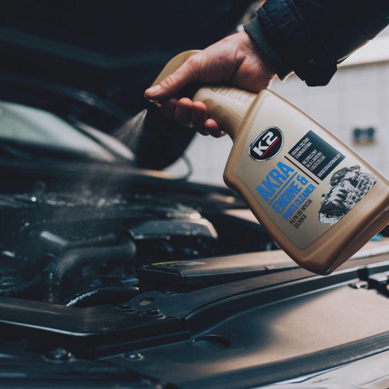Очиститель двигателя K2 AKRA 750 мл - фото 2 Очиститель двигателя K2 AKRA 750 мл - фото 2