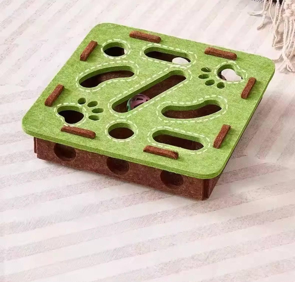 Іграшка інтерактивна бокс-пазл для котів (2827184507) - фото 4 Іграшка інтерактивна бокс-пазл для котів (2827184507) - фото 4