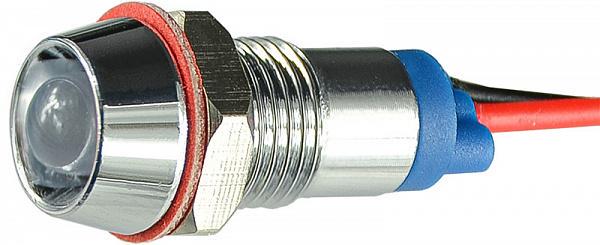 Лампа сигнальная АСКО-Укрем AС22C-8 8 мм LED 24 V AC/DC металл Белый (A0140030210) Лампа сигнальная АСКО-Укрем AС22C-8 8 мм LED 24 V AC/DC металл Белый (A0140030210)