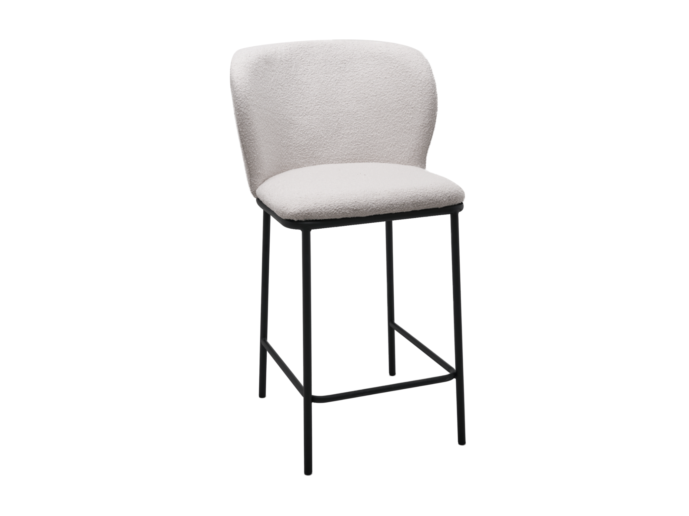 Напівбарний стілець Vetro Mebel В-236 Айворі/Чорний (29850550) - фото 1 Напівбарний стілець Vetro Mebel В-236 Айворі/Чорний (29850550) - фото 1