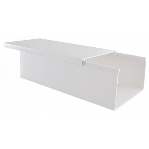 Кабельный канал АСКО-УКРЕМ 100х60х2000 мм Белый (28333870)