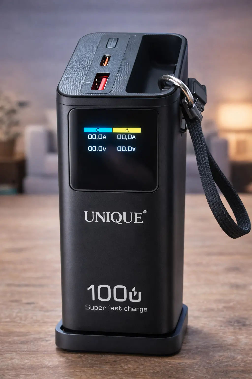 Повербанк Unique 60000 mAh Super Fast Charge LED (HP-N51016)