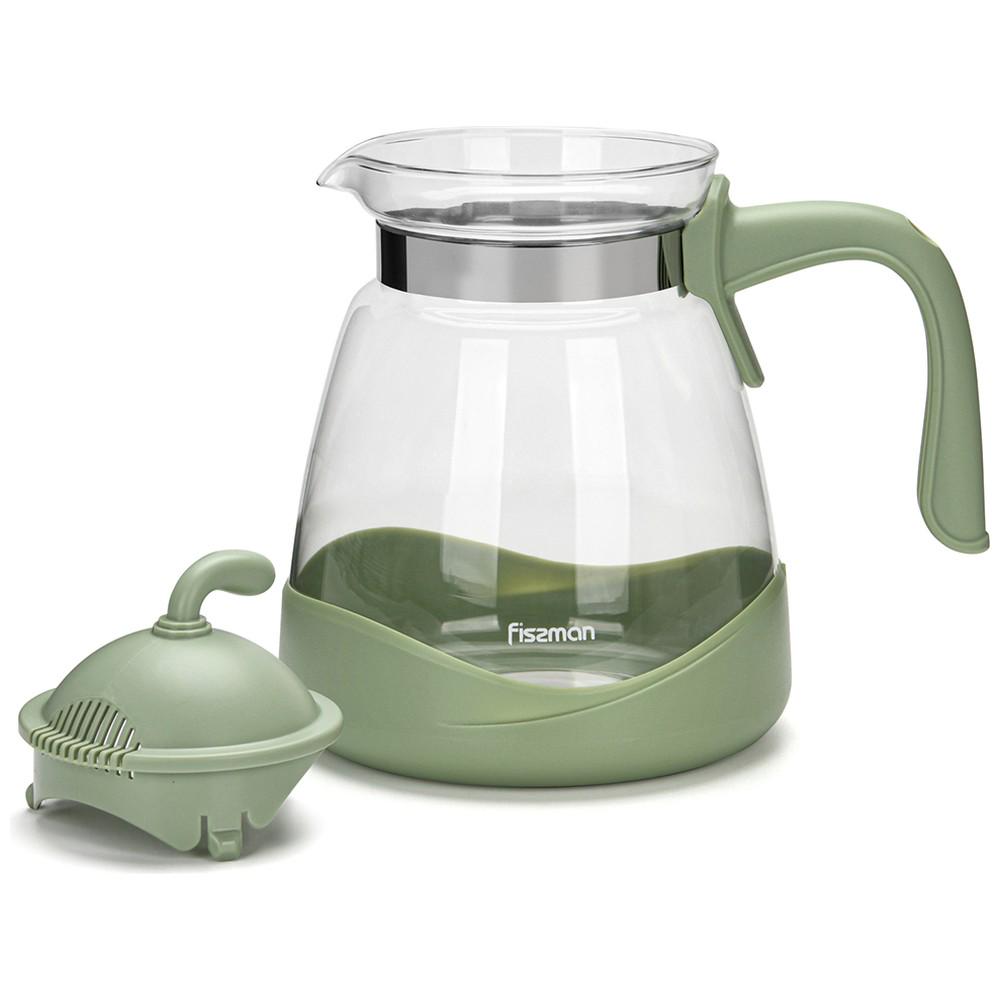 Кувшин Fissman 2 л Зеленый (6456) - фото 3 Кувшин Fissman 2 л Зеленый (6456) - фото 3