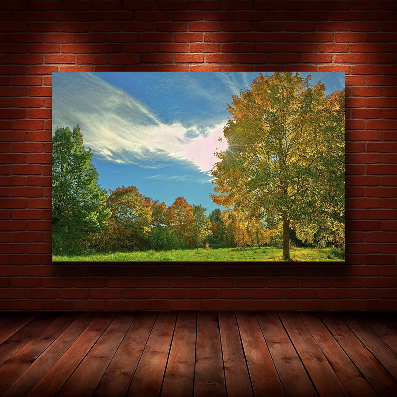 Картина на холсте Природа 35x55 см (N910)