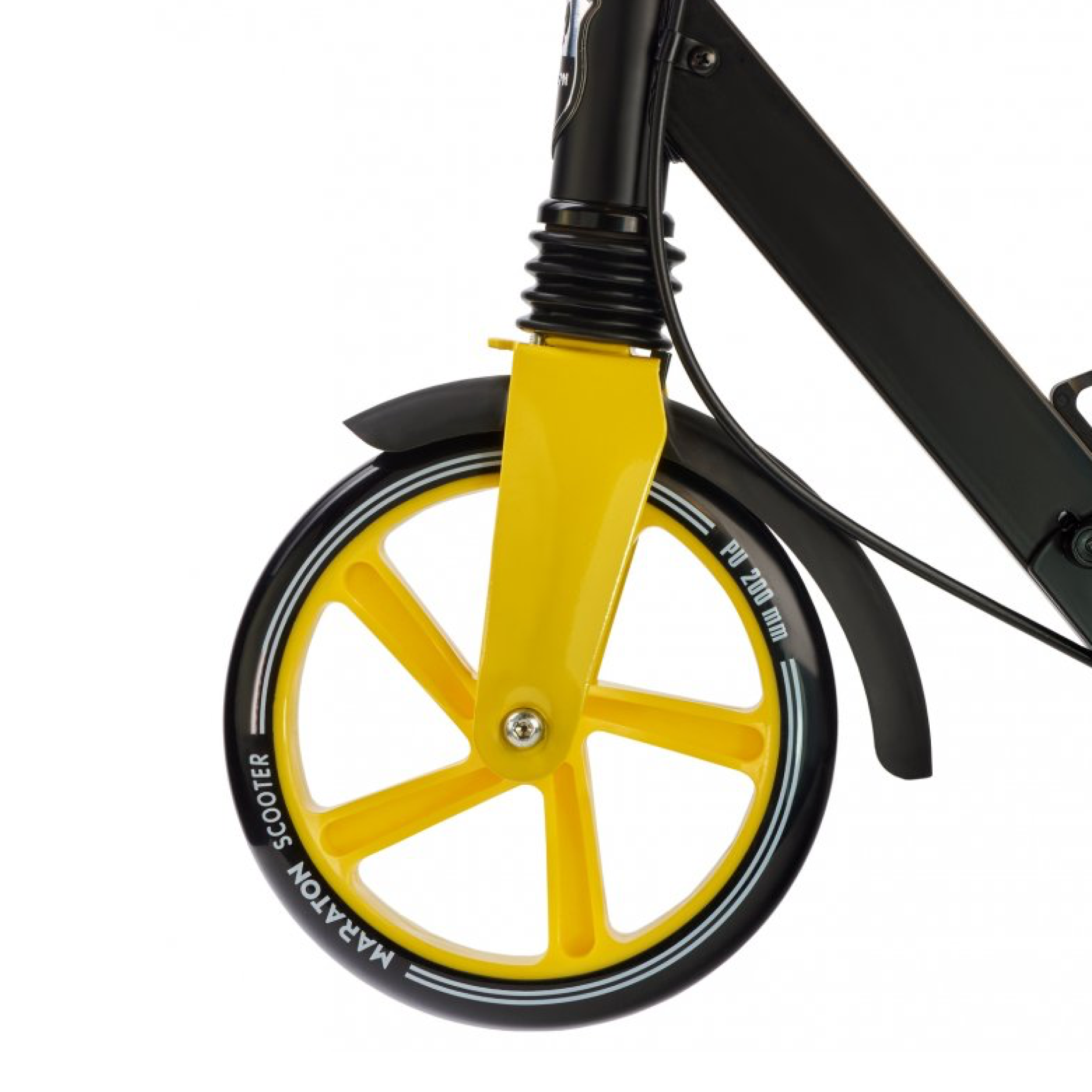 Самокат міський Maraton RIDER Жовтий - фото 3 Самокат міський Maraton RIDER Жовтий - фото 3