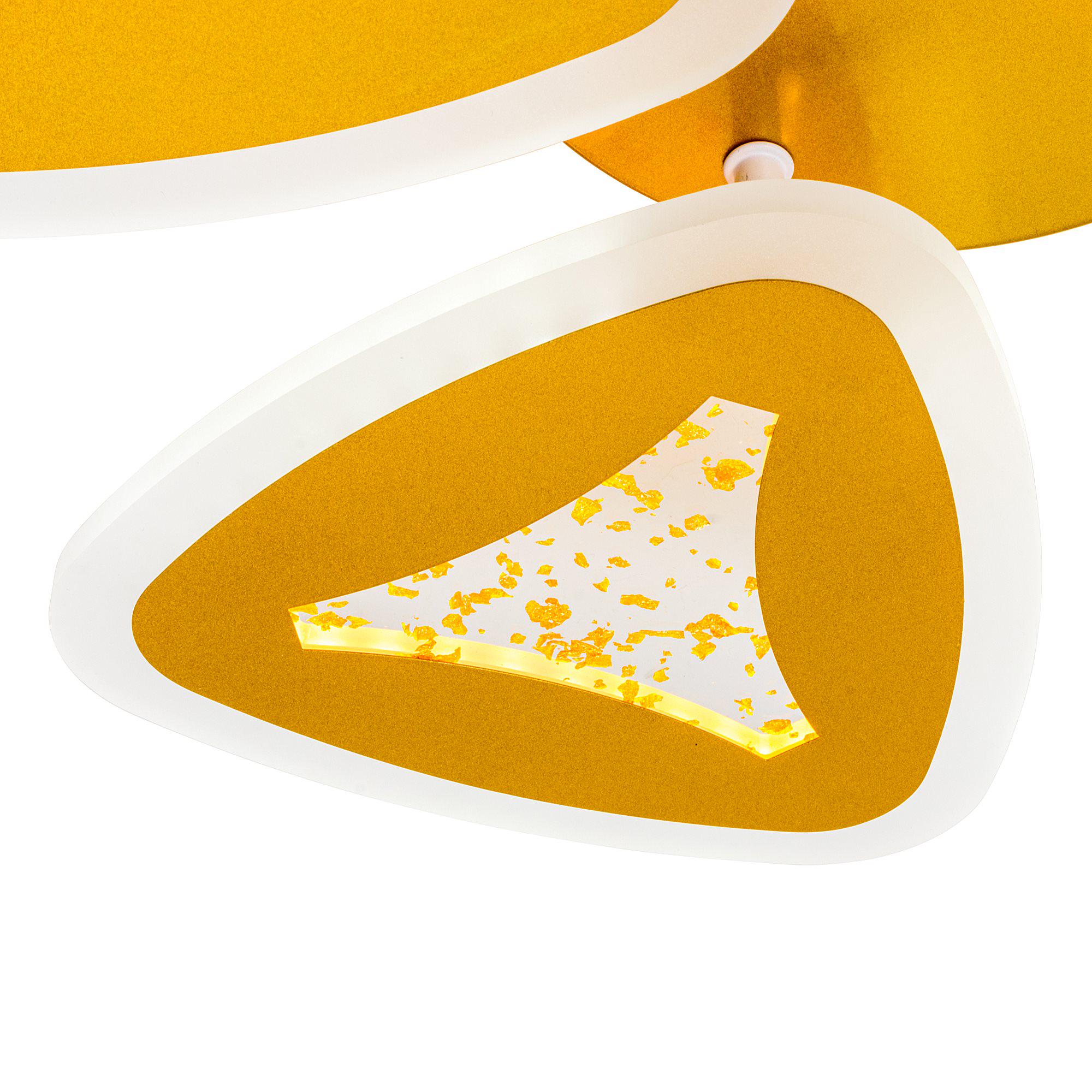 Люстра светодиодная с пультом Valeso V K39978-4 GD (000036416) - фото 10