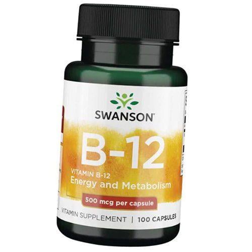 Метилкобаламин Swanson Vitamin B-12 500 mcg 100 Caps