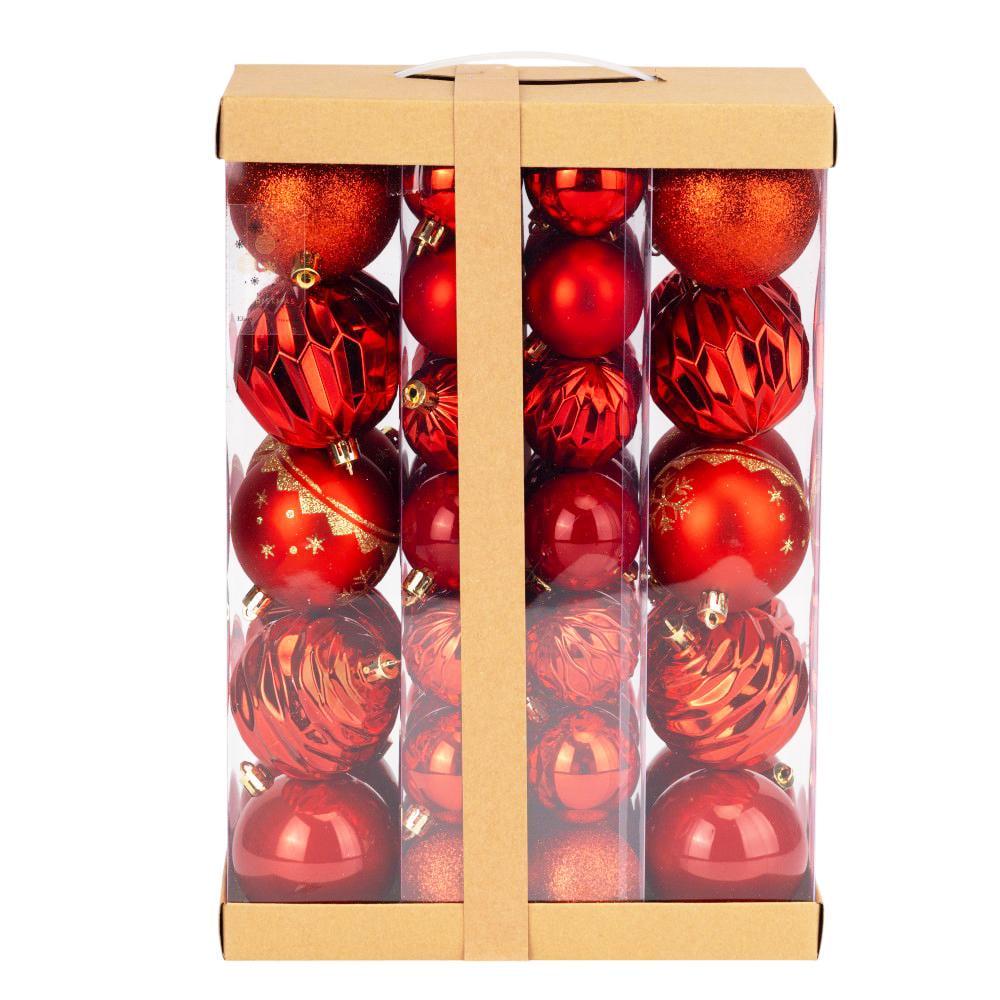 Набір ялинкових кульок Елегантний декор 62 шт. (6042-005)