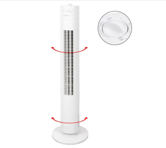 Вентилятор колонний Clatronic TVL 3770W 35 Вт 78 см - фото 6