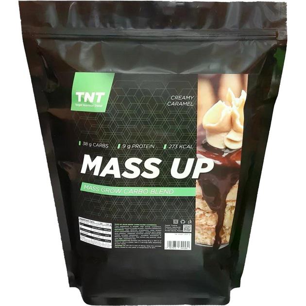 Гейнер для набору ваги та росту маси TNT Mass Up Карамель 2,5 кг (29917308)