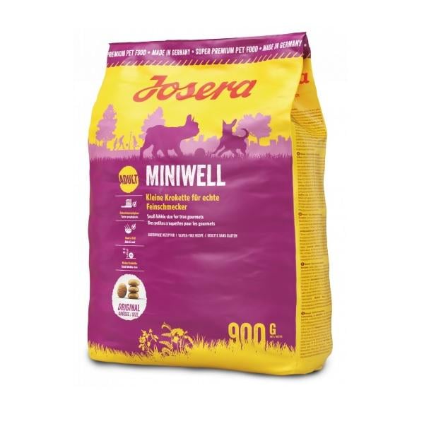 Корм для собак Josera Miniwell малые породы 27/16 900 г (000020300)