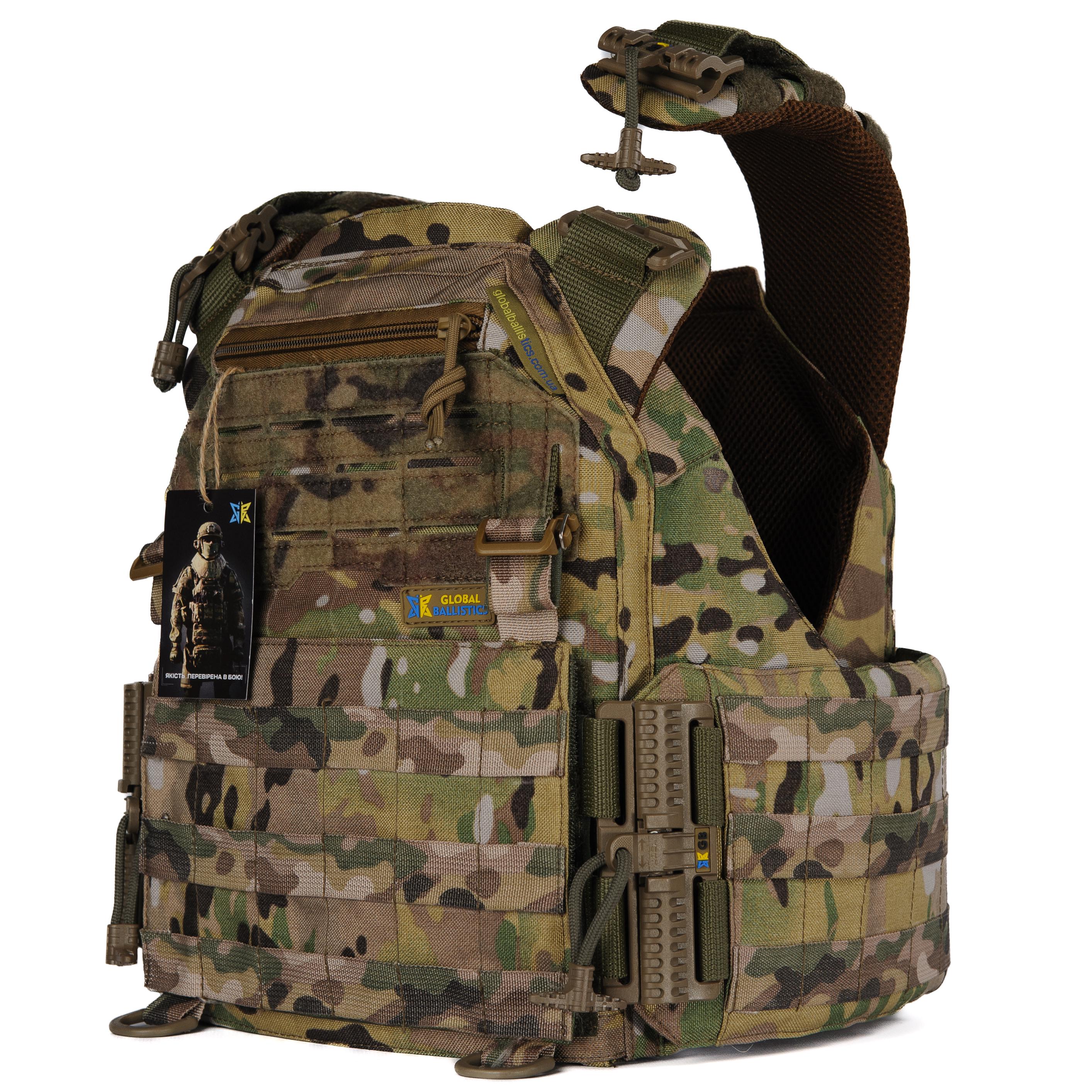 Плитоноска женская Warmor gen3 FL for Ladies Без подсумков С быстрым боковым и верхним сбросом без плит Мультикам - фото 3