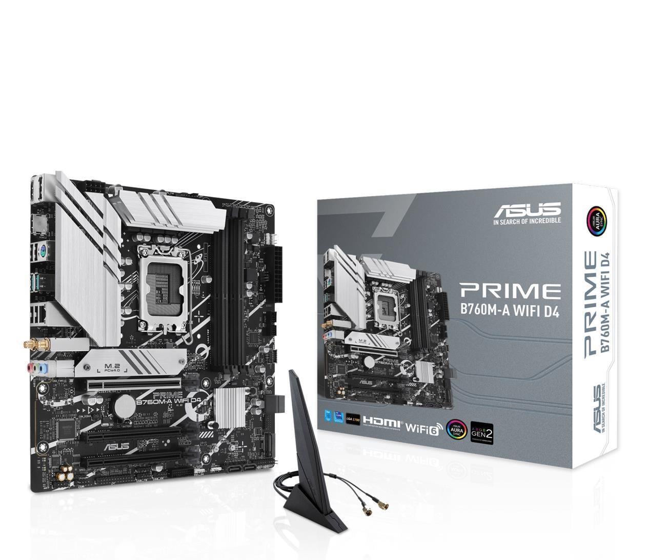 Материнська плата Asus PRIME B760M-A WIFI D4 (27064921)