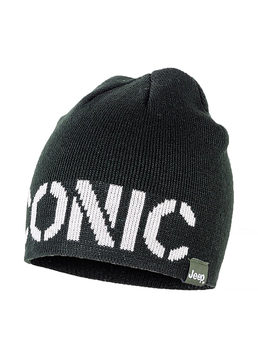 Шапка мужская JEEP ICONIC TRICOT HAT J22W Черный (O102598-B963)