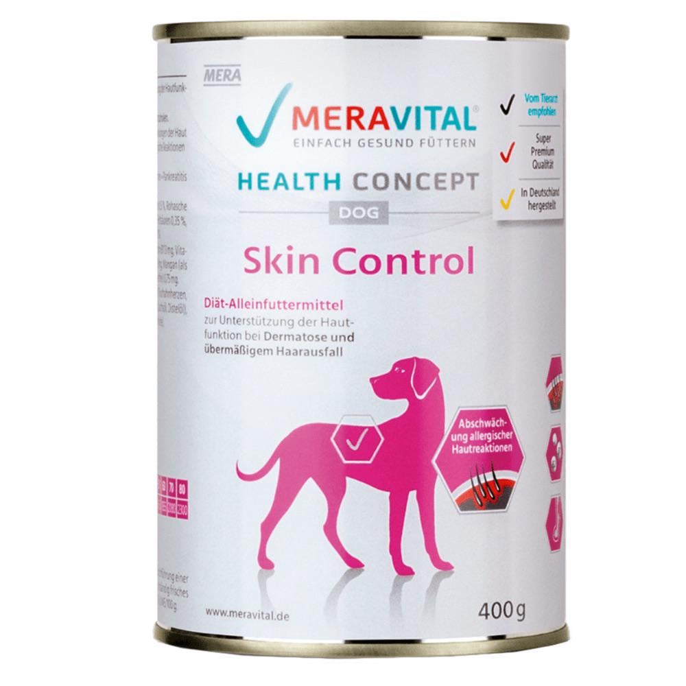 Корм вологий MERA MVH Nassfutter Skin Control для собак з дерматозами та захворюваннями шкіри 400 г (4025877204142)