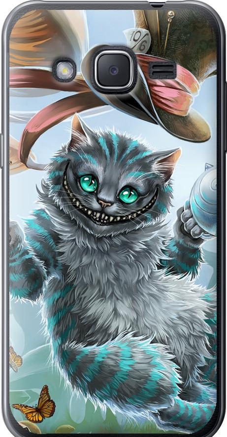 Чехол на Samsung Galaxy J2 J200H Чеширский кот 2 (3993u-190-42517)