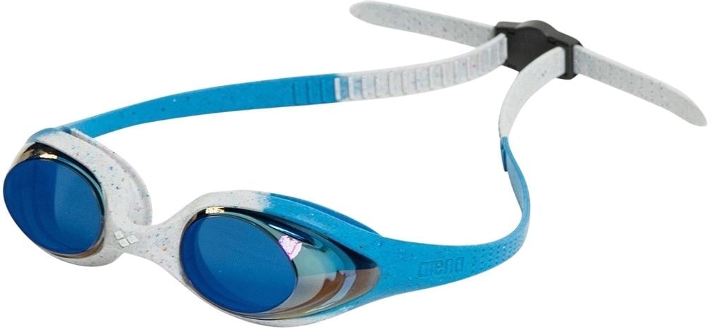 Очки для плавания детские Arena SPIDER JR MIRROR Голубовато-белый (1E362-903)