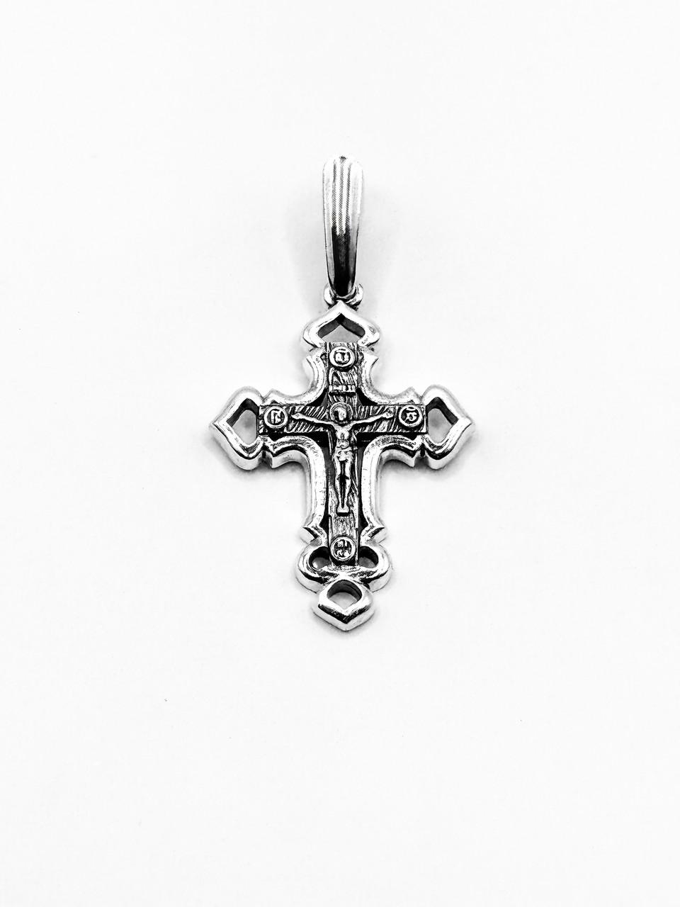 Крестик серебряный (КДУ- 28)