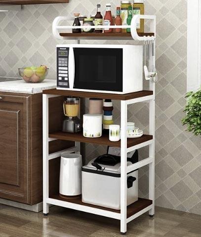 Стеллаж кухонный из дерева Спринти 4 Зефир/Капучино (СТА-40572009)