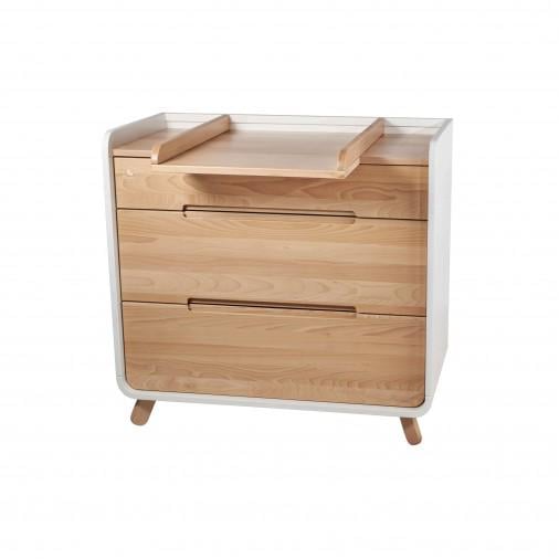 Комод-пеленатор Білий (Lam101138)