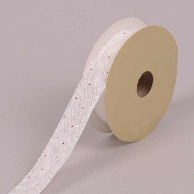 Лента декоративная Flora 2 см 9 м Кремовый (22917)