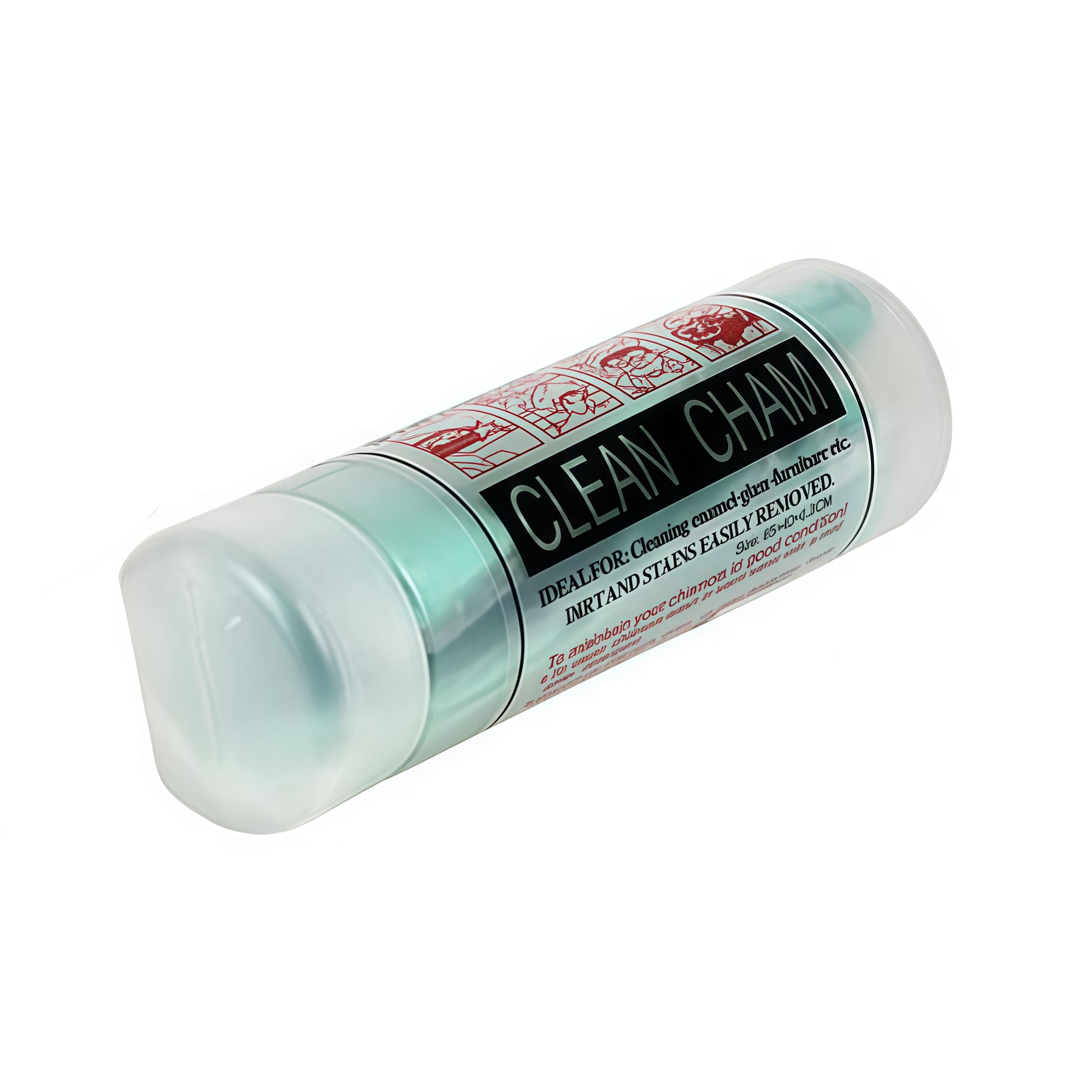 Салфетка для полировки Clean Cham C39889 из синтетической замши 66х43х0,2 см Зеленый (29424663)