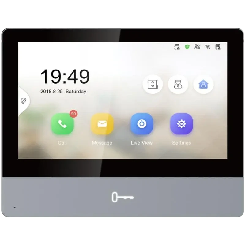 Відеодомофон IP Hikvision DS-KH8350-TE1 (112084)