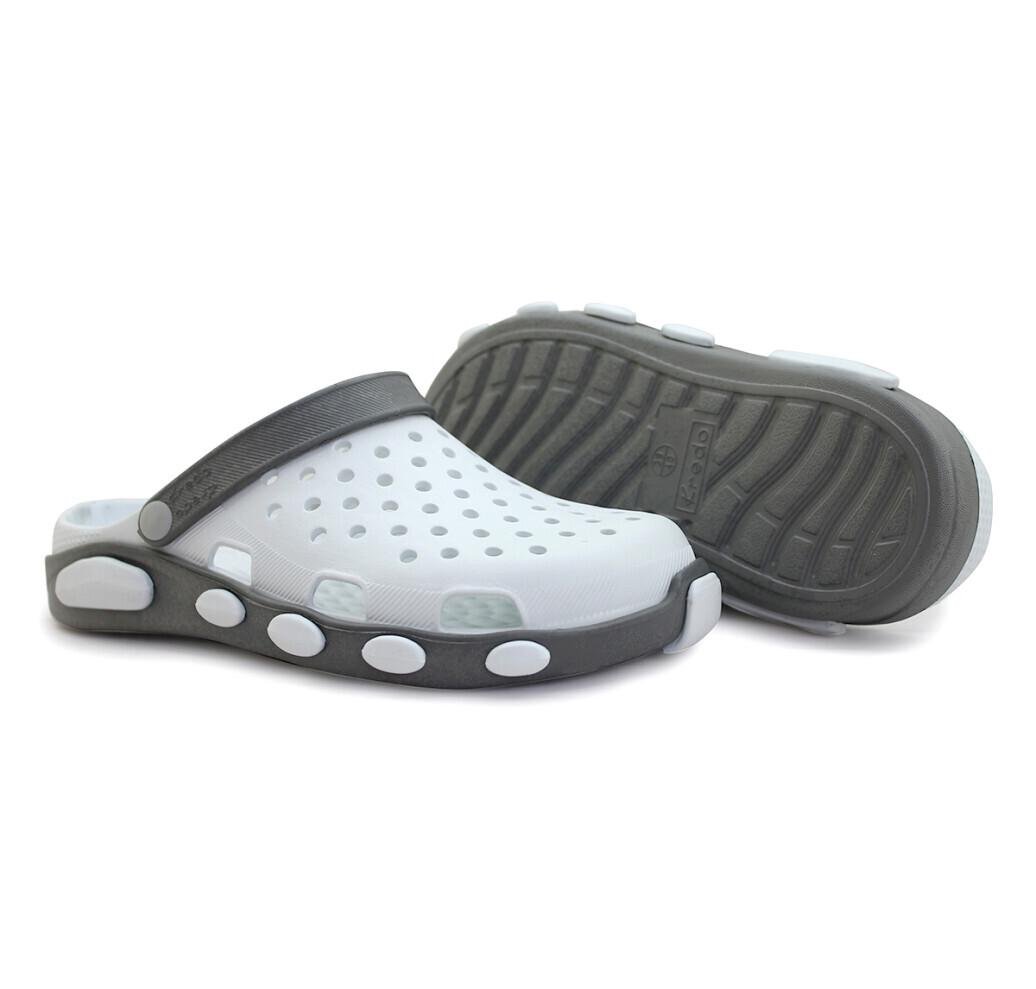 Сабо женские EVA 20-91 222183 р. 39-40 Бело-серый (22218339) Сабо женские EVA 20-91 222183 р. 39-40 Бело-серый (22218339)