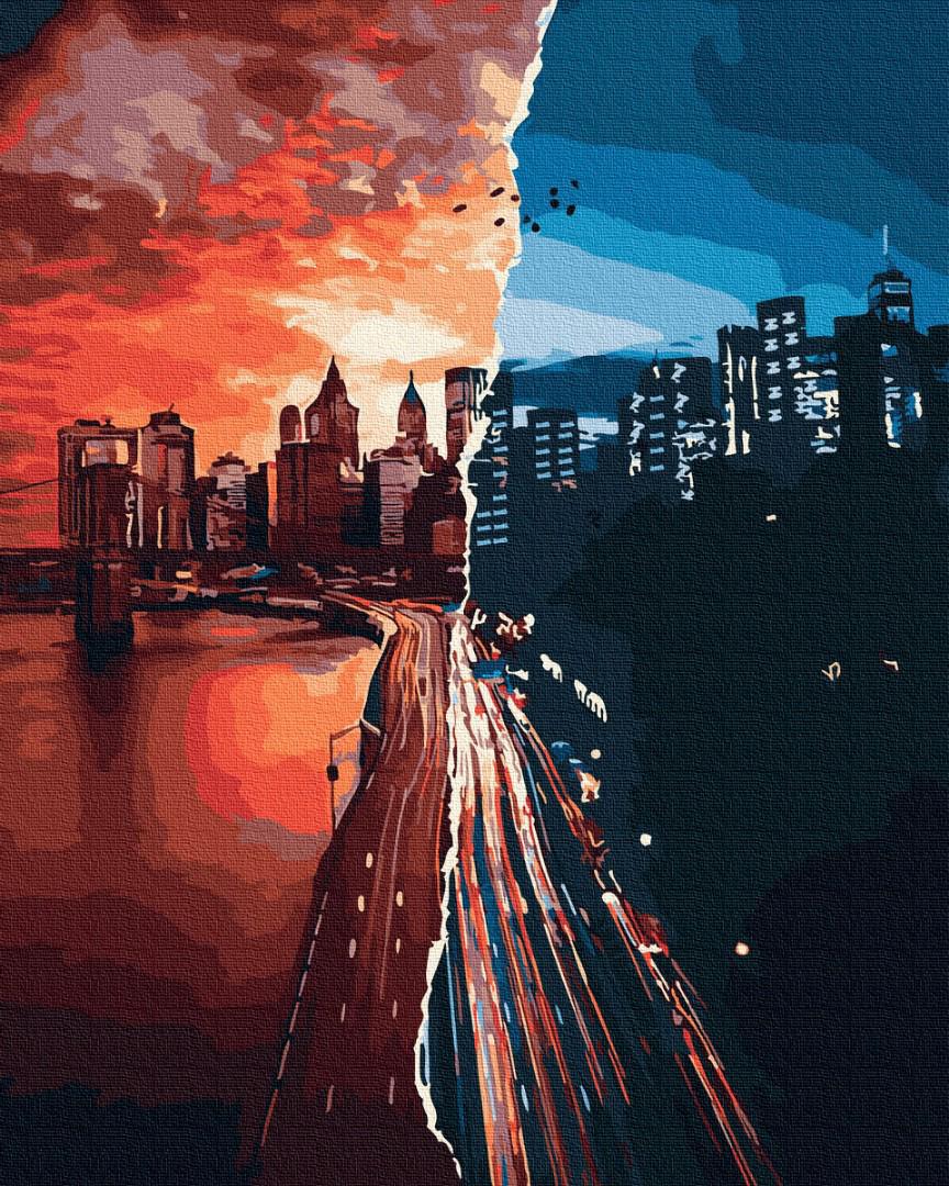 Картина по номерам Brushme Яркий Нью-Йорк 40х50 см (skl-GX31036-box) Картина по номерам Brushme Яркий Нью-Йорк 40х50 см (skl-GX31036-box)