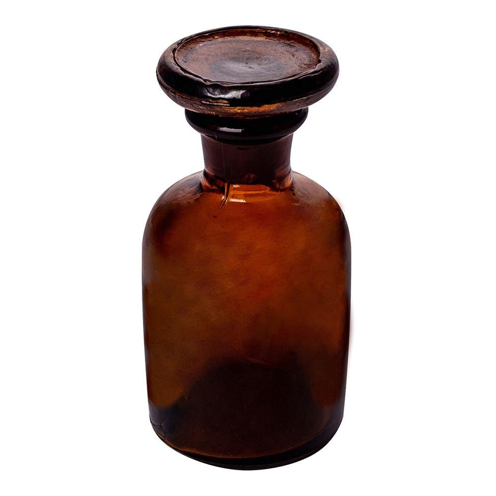 Бутыль для реактивов Ridni с пробкой и узким горлом 30 мл (12441)