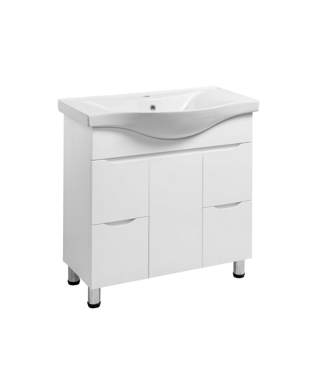 Тумба Sanwest Group Вісла Т-18 з умивальником Блумо 90 (88996624)