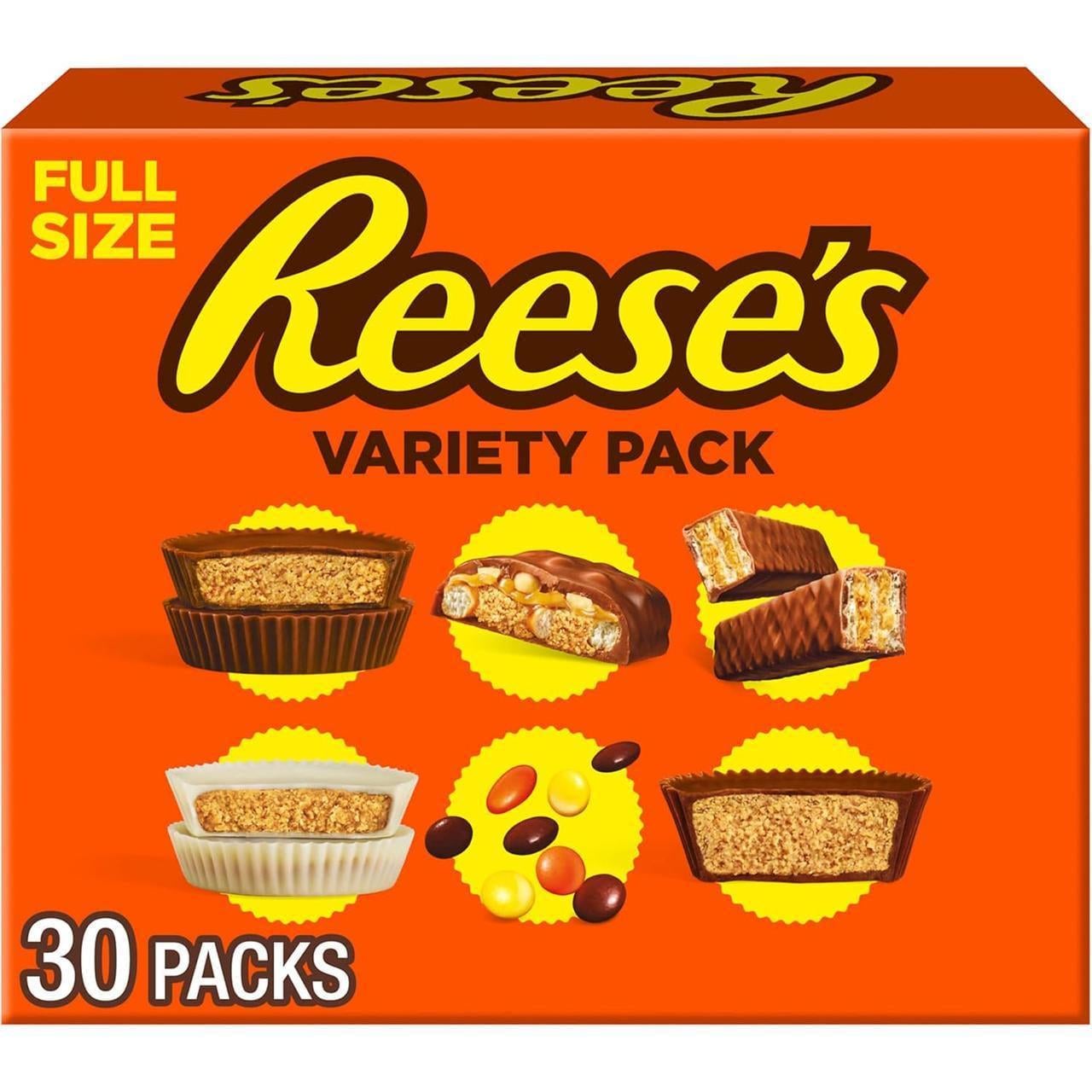 Подарункова коробка цукерок Reese's Assorted Peanut Butter Candy Bulk Box 30 шт. 1025 г (2470679112)