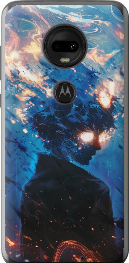 Чехол на Motorola Moto G7 Сатору Годжо (6129u-1614-42517)