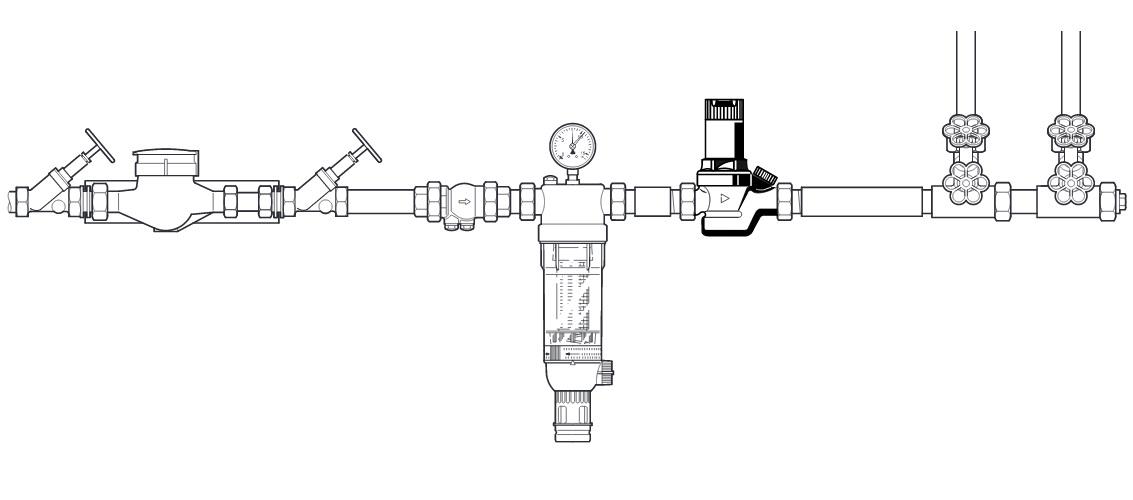 Регулятор давления воды HONEYWELL RESIDEO Braukmann 1" (D05FS-1A) - фото 2