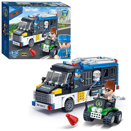 Конструктор BANBAO 7003 полиция 325 дет. пластик Разноцветный (147-132-BOC081078)