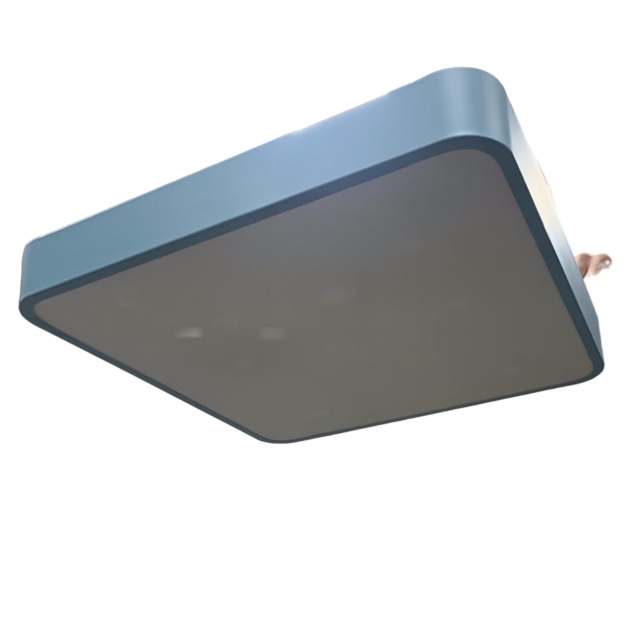 Люстра квадратна 60 см Блакитний (52-L72 blue)