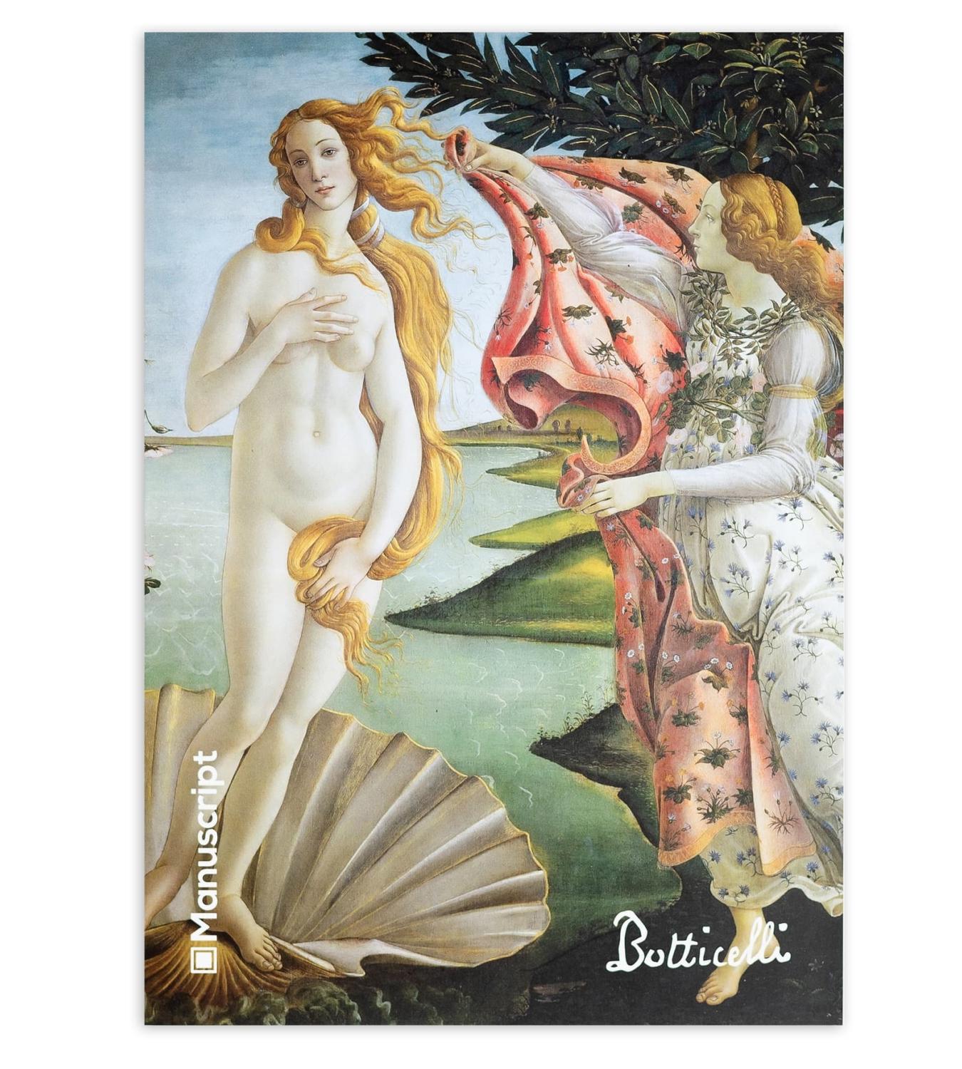 Скетчбук Manuscript Botticelli 1486 A5 Чистые 80 страниц с открытым переплетом (M - Botticelli1486) - фото 2