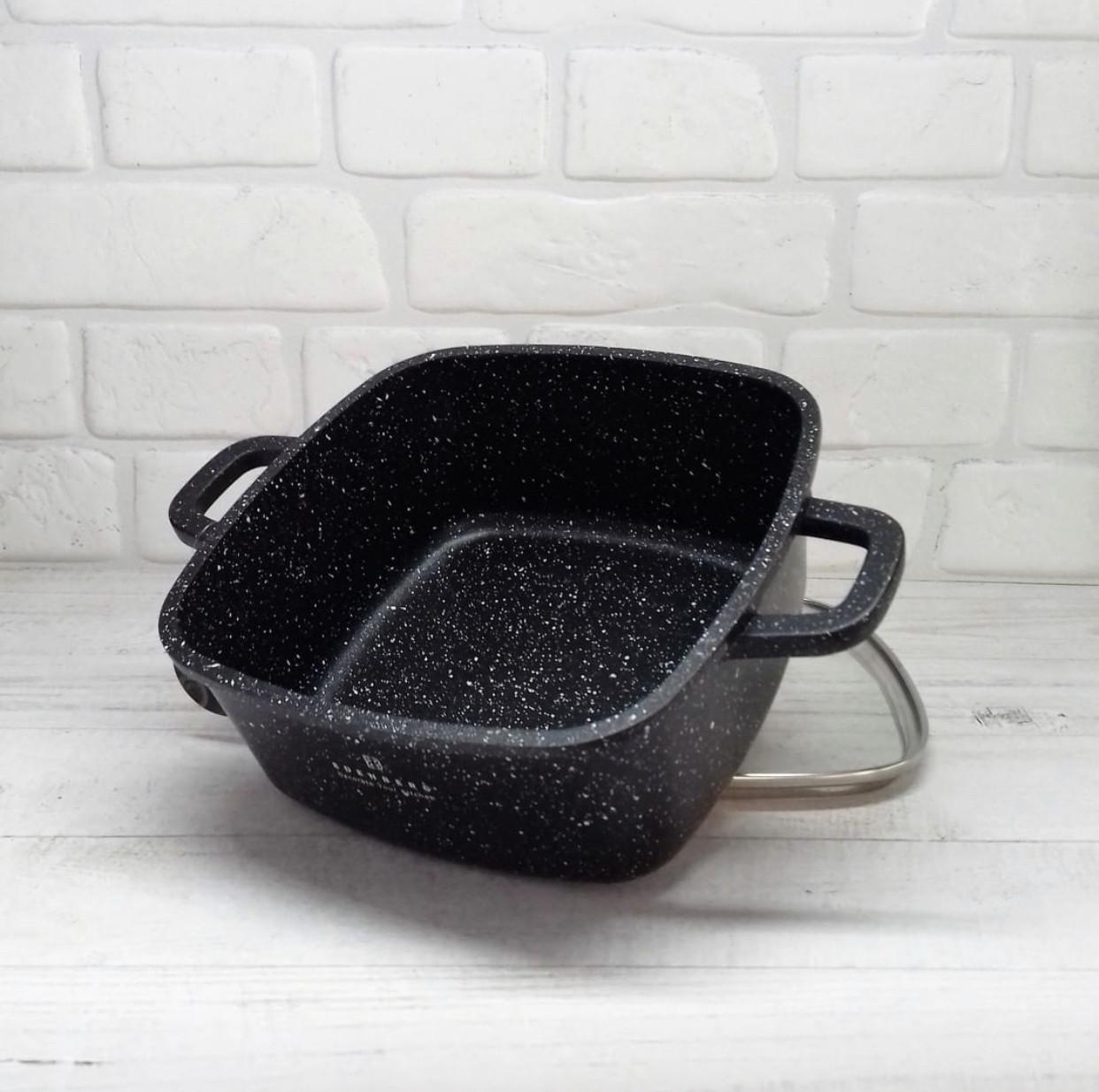 Набор кастрюль с мраморным антипригарным покрытием Edenberg EB-3986 10 пр. - фото 8 Набор кастрюль с мраморным антипригарным покрытием Edenberg EB-3986 10 пр. - фото 8