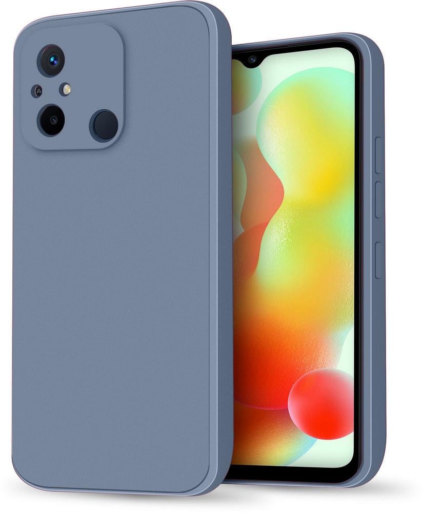 Силиконовый чехол HardCorner для Xiaomi Redmi 12C Gray Blue (32872-6D)