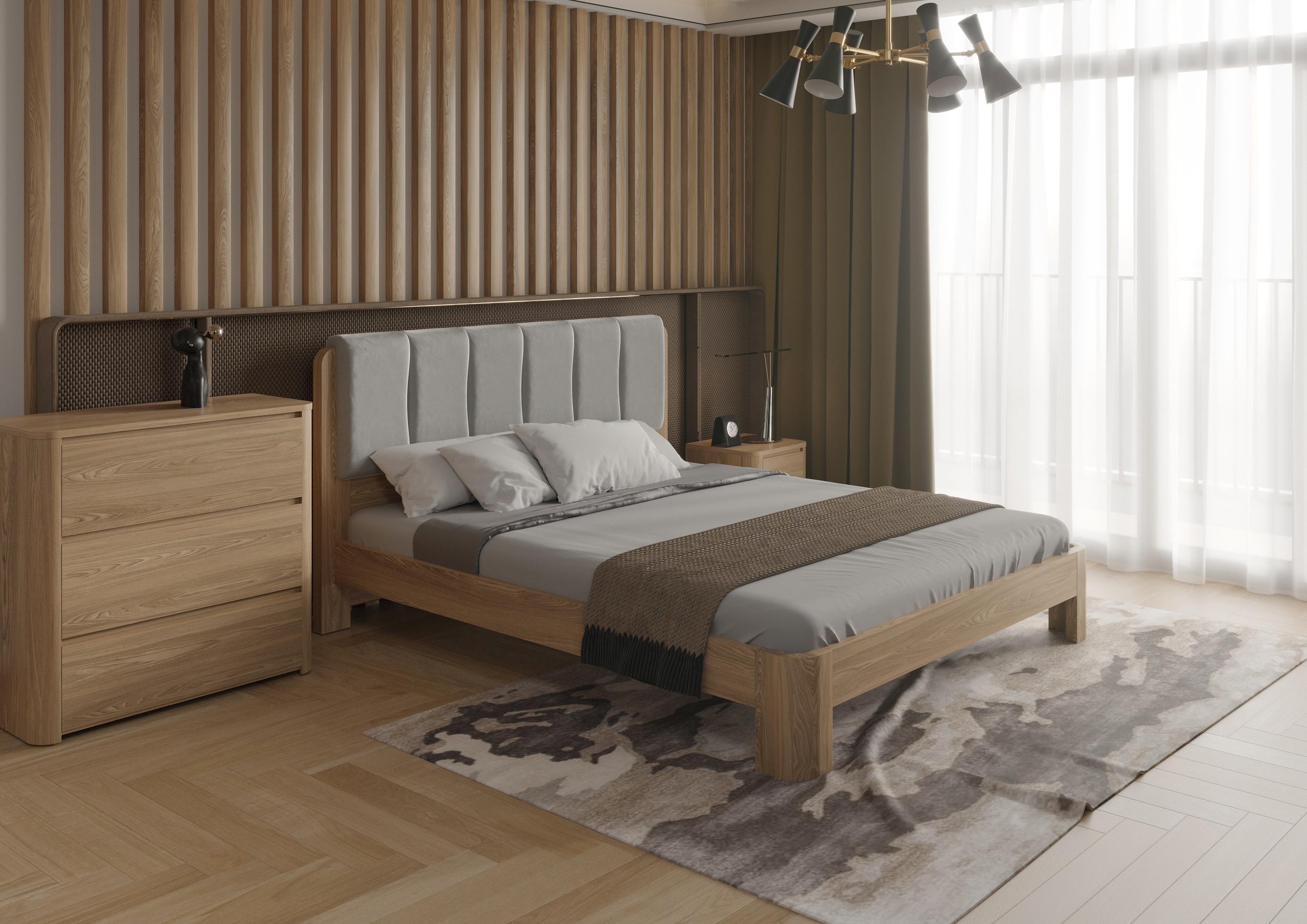 Кровать деревянная Artwood Флоренция ясень 160х200 см (202392)