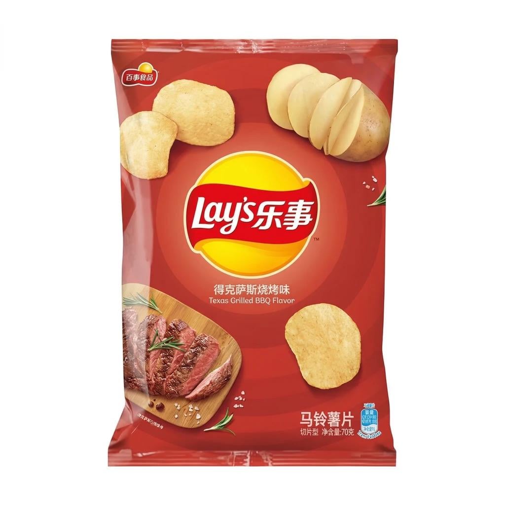 Чипси Lay's Texas Grilled BBQ 70 г (15)