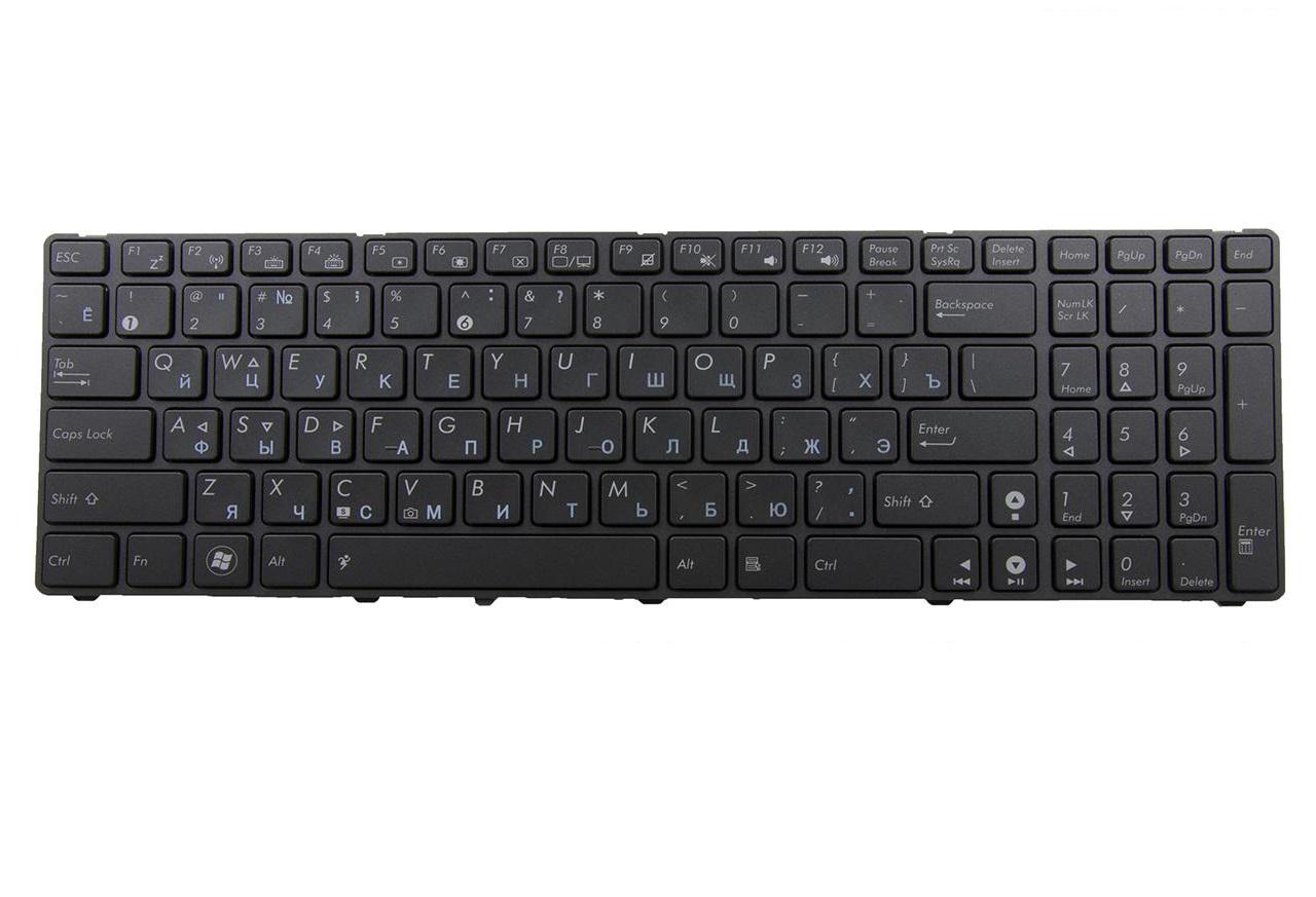 Клавиатура для ноутбука Asus P53 P53 с подсветкой клавиш матовая (04GNV32KRU00)