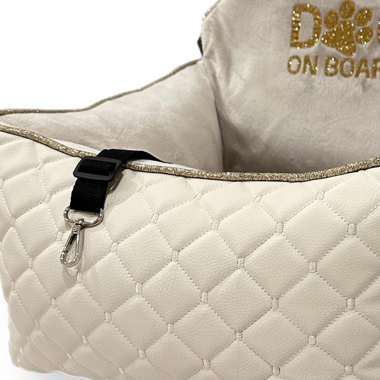 Автокресло для собак Amore mio Cane Small до 5 кг 50х45х25 см Milk (CS-0044) - фото 2 Автокресло для собак Amore mio Cane Small до 5 кг 50х45х25 см Milk (CS-0044) - фото 2