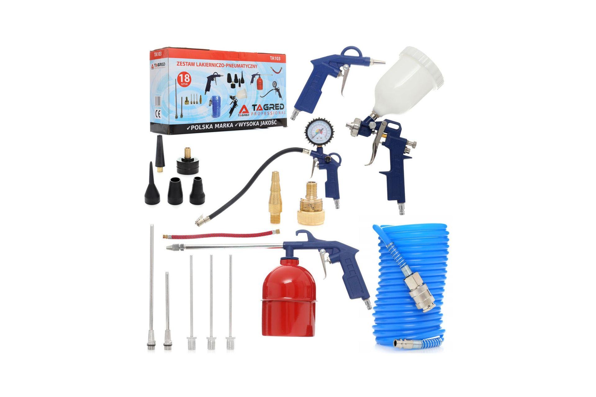 Набір пневматичного інструменту Tagred TA103 (TA103) Набір пневматичного інструменту Tagred TA103 (TA103)