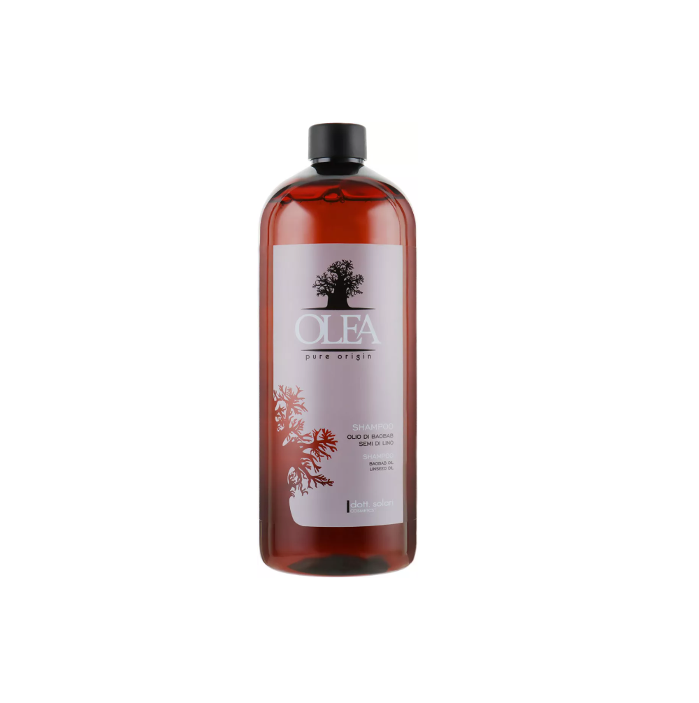 Шампунь на основі баобаба і льону Dott.Solari Olea Baobab And Linseed Oil Shampoo 1000 мл Шампунь на основі баобаба і льону Dott.Solari Olea Baobab And Linseed Oil Shampoo 1000 мл
