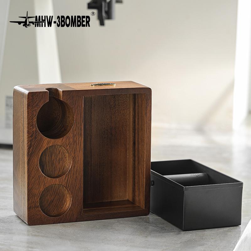 Універсальна станція MHW-3BOMBER для темперування кави з нокбоксом дерев'яна 51-54 мм Бук (CH5454) - фото 5 Універсальна станція MHW-3BOMBER для темперування кави з нокбоксом дерев'яна 51-54 мм Бук (CH5454) - фото 5