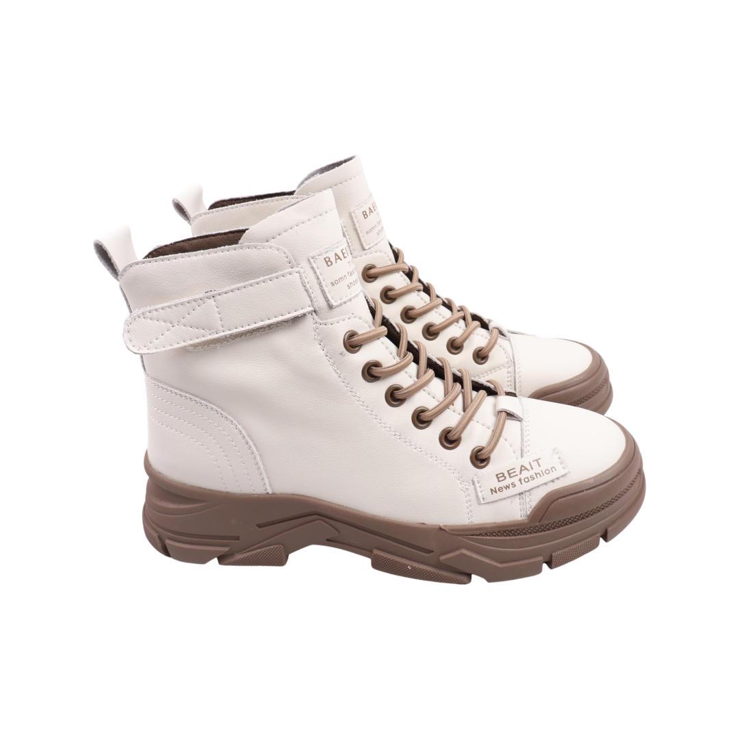 Ботинки женские Li Fexpert из кожи р. 39 Молочный (988-22DHS) Ботинки женские Li Fexpert из кожи р. 39 Молочный (988-22DHS)